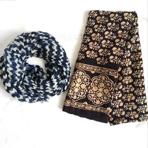 New ANOKHI Shawl Wraps Scarf Sarong Meditation beaded detail Made in India